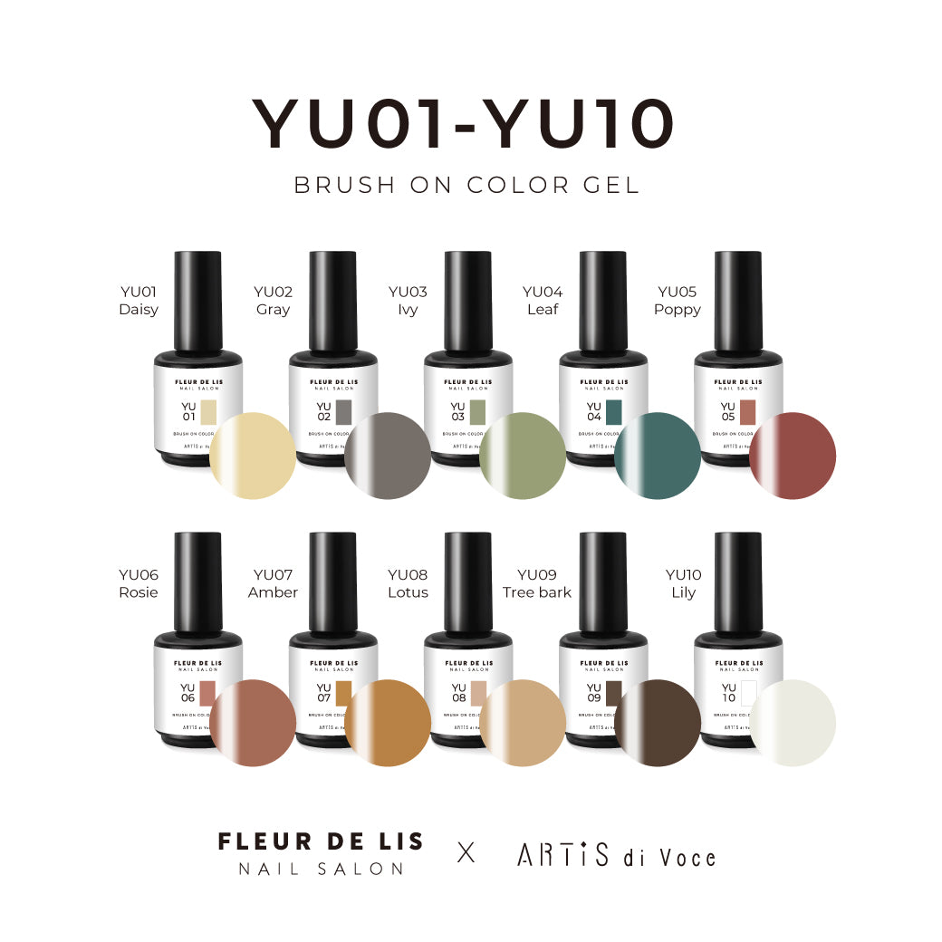 ARTiS di Voce BRUSH ON COLOR GEL YU 01